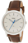 Buy Fossil Men's Quartz Brown Leather Strap Off White Dial 44mm Watch FS5306 in Pakistan