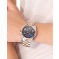 Buy Michael Kors Mens Chronograph Quartz Stainless Steel Blue Dial 43mm Watch - 5606 in Pakistan