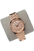 Buy Michael Kors Womens Quartz Channing Stainless Steel Rose Gold Dial 36mm Watch - Mk6624 in Pakistan