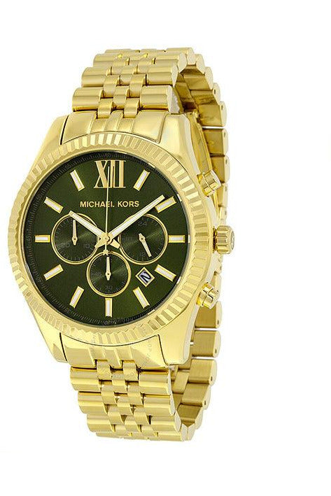 Buy Michael Kors Men's Quartz Stainless Steel Gold Tone 44mm Watch MK8446 in Pakistan