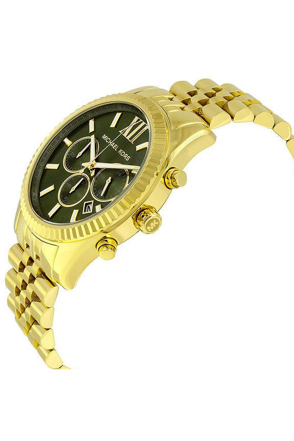 Buy Michael Kors Men's Quartz Stainless Steel Gold Tone 44mm Watch MK8446 in Pakistan