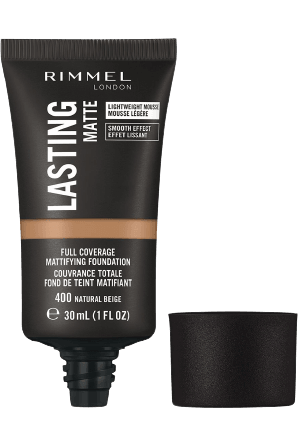 Buy Rimmel London Lasting Matte Foundation - 400 Natural Beige in Pakistan