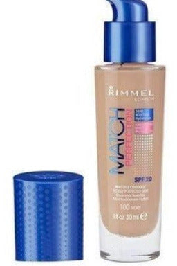 Buy Rimmel London Match Perfection Foundation - 100 Ivory in Pakistan