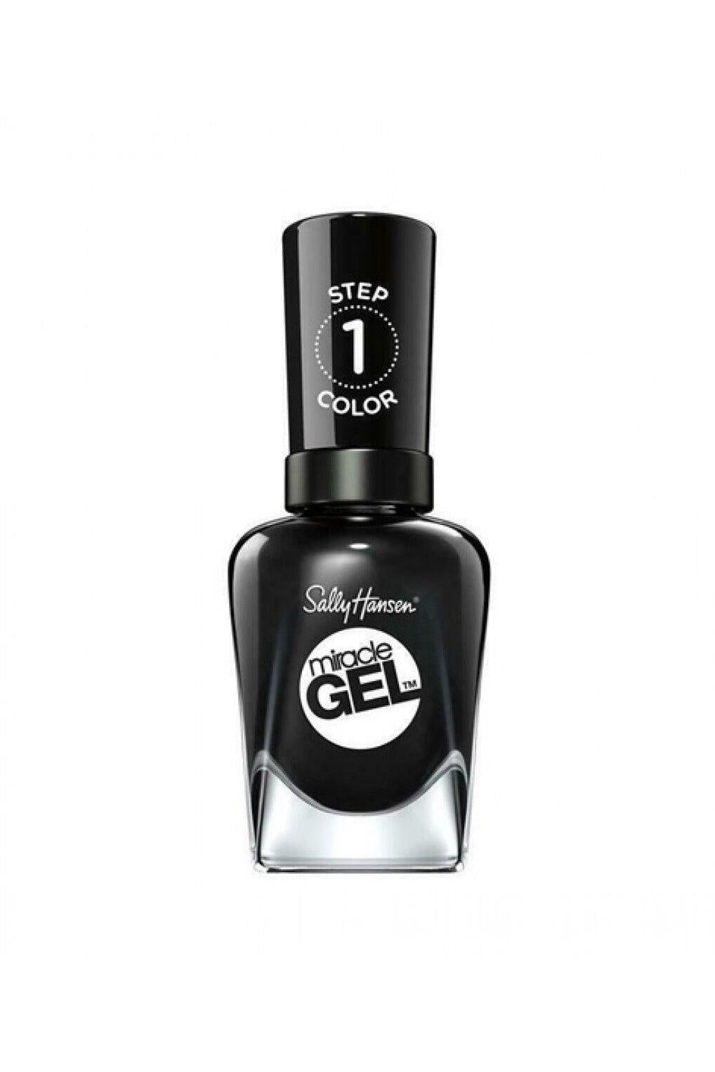 Buy Sally Hansen Miracle Gel Nail Polish - Black O 460 in Pakistan