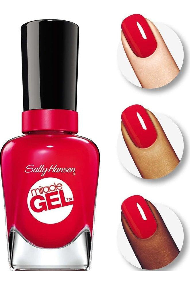 Buy Sally Hansen Miracle Gel Nail Polish - Red Eye 470 in Pakistan