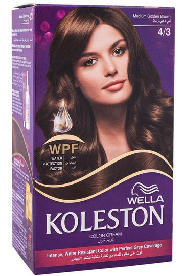 Buy Wella Koleston Kit 4/3 Medium Golden Brown in Pakistan