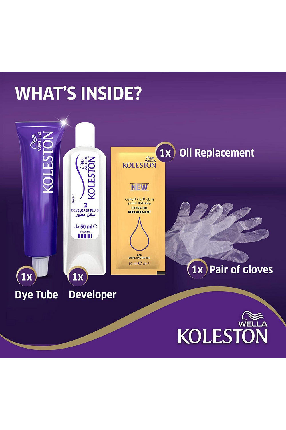 Buy Wella Koleston Semi Kits 302/0 Black AP DEM in Pakistan