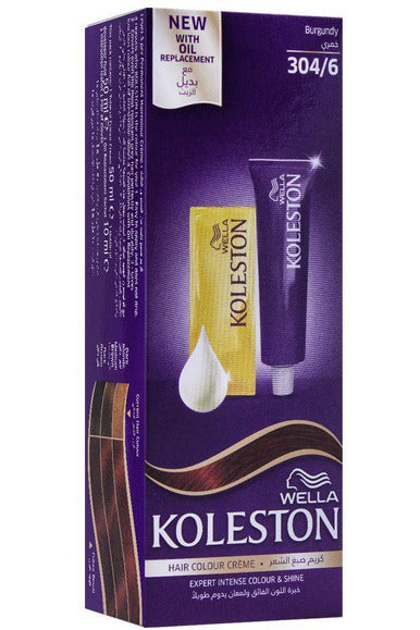 Buy Wella Koleston Semi Kits 304/6 Burgundy AP DEM in Pakistan