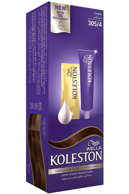 Buy Wella Koleston Semi Kits 305/4 Chestnut AP DEM in Pakistan