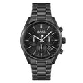 Buy Hugo Boss Mens Chronograph Quartz Stainless Steel Black Dial 44mm Watch - 1513960 in Pakistan