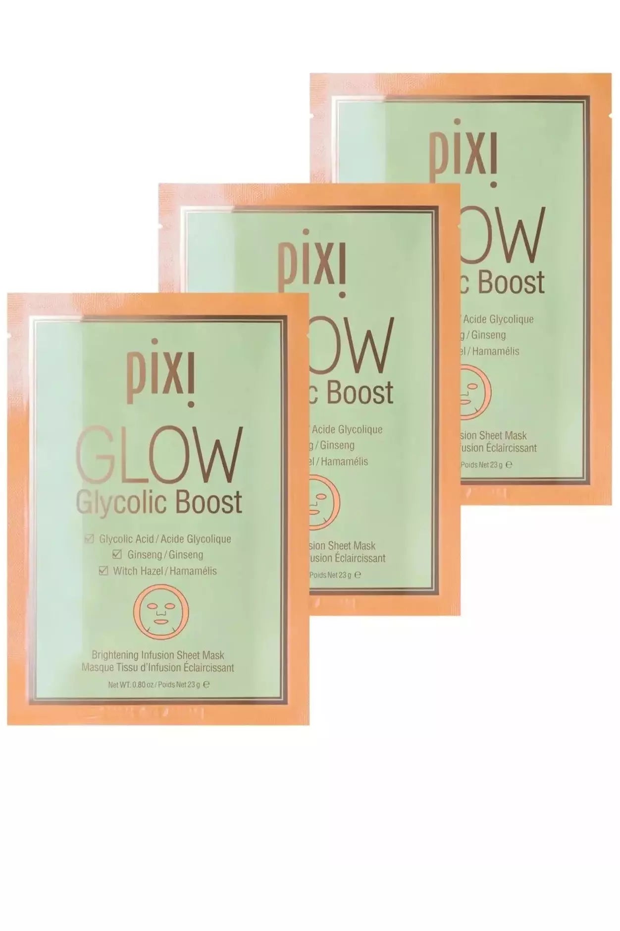 Buy Pixi Glow Glycolic Boost Mask x 3 in Pakistan