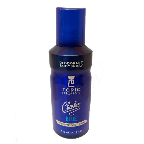 Buy Topic Over Charles Blue Deodorant Body Spray 150ml in Pakistan