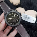 Buy Fossil Men's Quartz Brown Leather Strap Black Dial 46mm Watch FS5601 in Pakistan