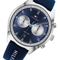 Buy Tommy Hilfiger Mens Quartz Blue Silicone Strap Blue Dial 44mm Watch - 1791781 in Pakistan