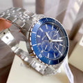 Buy Michael Kors Mens Cunninghum Multifunction Stainless Steel Blue Dial 44mm Watch - Mk7153 in Pakistan