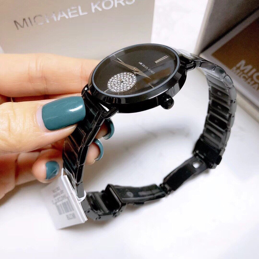 Buy Michael Kors Dress Watch For Women Analog Stainless Steel Black Dial  - MK3758 in Pakistan