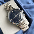 Buy Emporio Armani Quartz Stainless Steel Blue Dial 43mm Watch for Men - Ar1648 in Pakistan