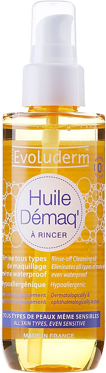 Buy Evoluderm Rinse Off Cleansing Oil - 150ml in Pakistan