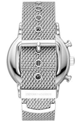 Buy Emporio Armani Men’s Chronograph Quartz Stainless Steel Black Dial 46mm Watch AR11429 in Pakistan