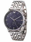 Buy Emporio Armani Quartz Stainless Steel Blue Dial 43mm Watch for Men - Ar1648 in Pakistan