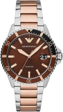 Buy Emporio Armani Quartz Stainless Steel Brown Dial 42mm Watch for Men - Ar11340 in Pakistan