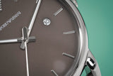 Buy Emporio Armani Quartz Leather Strap Brown Dial 41mm Watch for Men - Ar1729 in Pakistan