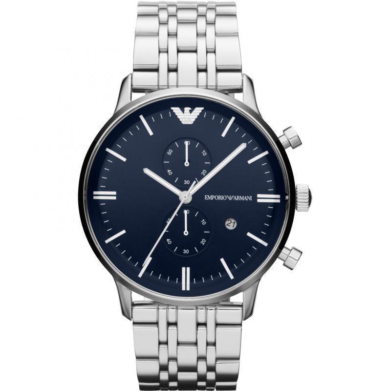 Buy Emporio Armani Men’s Chronograph Stainless Steel 43mm Watch - AR80013 in Pakistan