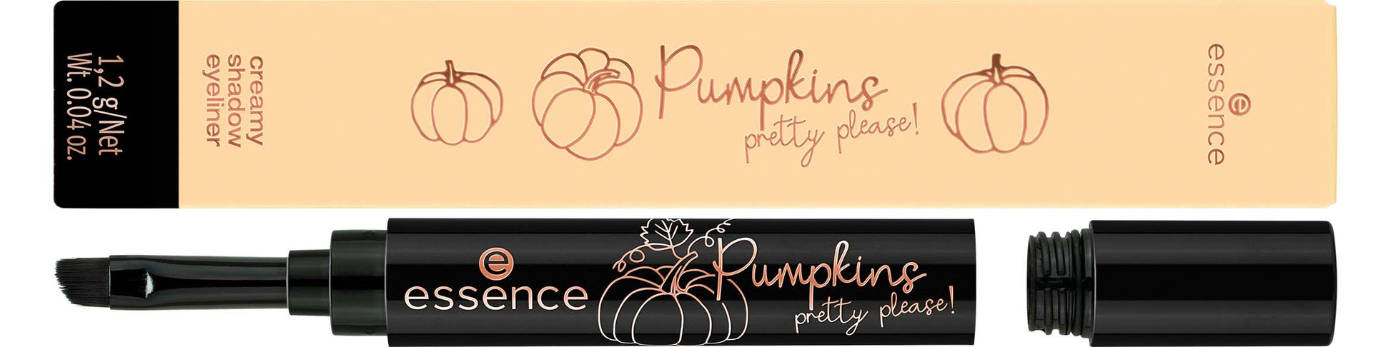 Buy Essence Pumpkins Pretty Please 2 In 1 Creamy Eyeliner Brush in Pakistan