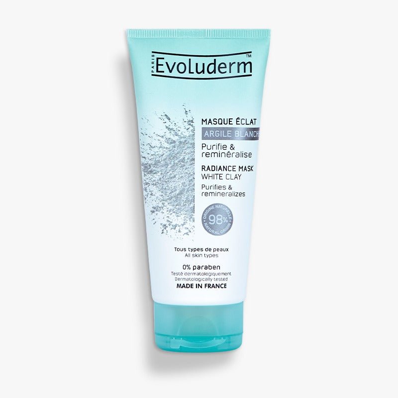 Buy Evoluderm Radiance Face Mask White Clay - 100ml in Pakistan