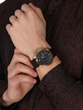 Buy Fossil Men's Quartz Leather Strap Black Dial 44mm Watch FS5763 in Pakistan