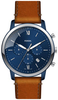 Buy Fossil Men's Quartz Leather Strap Blue Dial 44mm Watch FS5791 in Pakistan