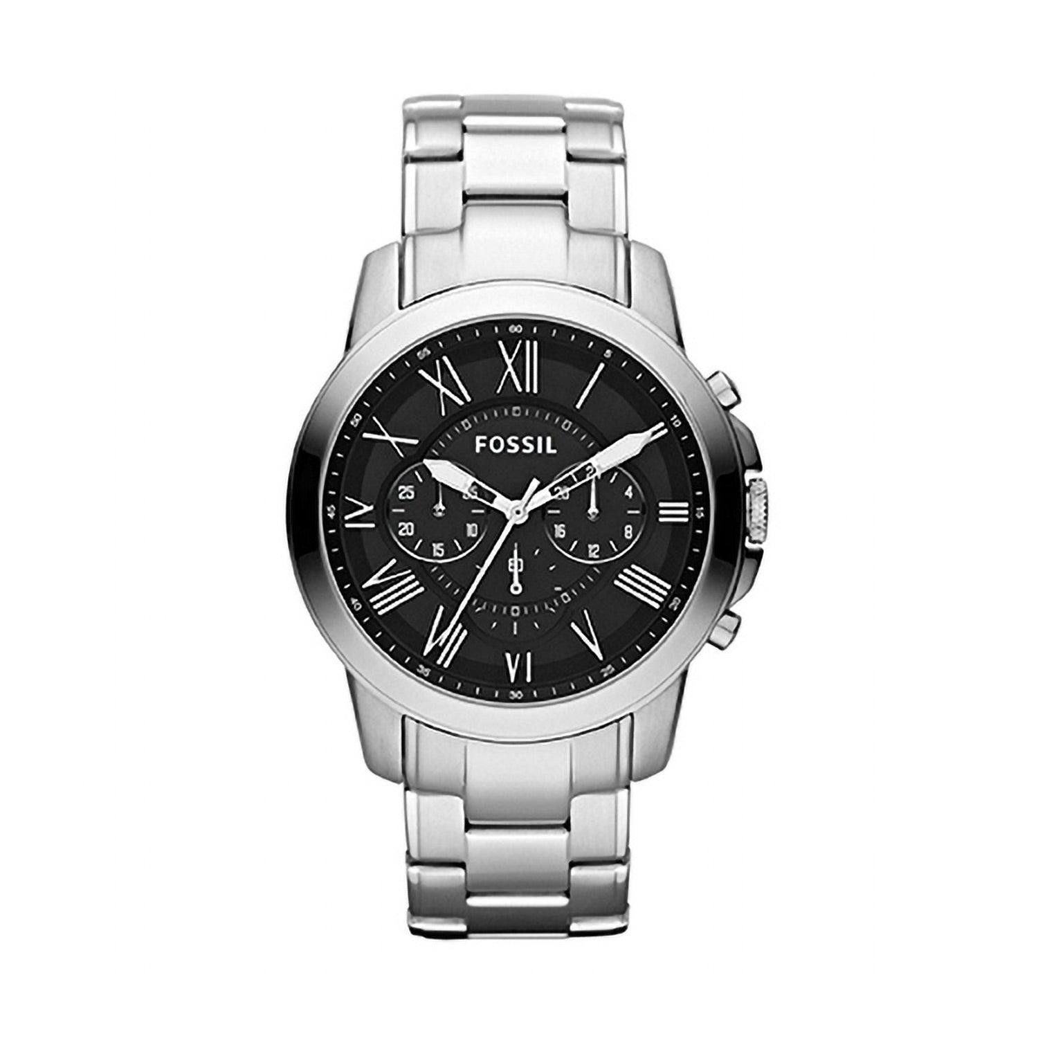 Buy Men's Chronograph Quartz Grant Stainless Steel Black Dial 44Mm Watch in Pakistan