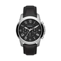 Buy Fossil Men's Chronograph Quartz Leather Strap Black Dial 44mm Watch FS4812 in Pakistan