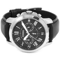 Buy Fossil Men's Chronograph Quartz Leather Strap Black Dial 44mm Watch FS4812 in Pakistan