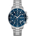 Buy Hugo Boss Mens Quartz Silver Stainless Steel Blue Dial 46mm Watch - 1513907 in Pakistan