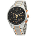 Buy Hugo Boss Mens Chronograph Quartz Grand Prix Stainless Steel Black Dial 44mm Watch - 1513473 in Pakistan