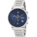 Buy Hugo Boss Mens Chronograph Quartz Integirity Stainless Steel Blue Dial 43mm Watch - 1513779 in Pakistan