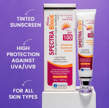 Buy JenPharm Spectrablock Max 100 Tinted Super Sunblock Cream in Pakistan