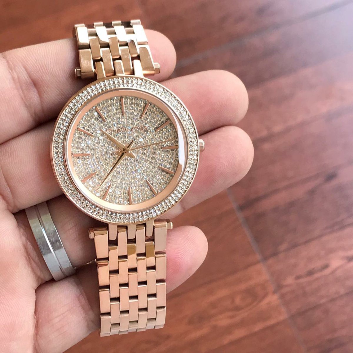 Buy Michael Kors Women’s Quartz Stainless Steel Rose Gold Dial 39mm Watch MK3439 in Pakistan