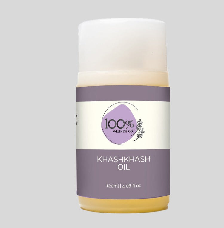 Buy 100 Percent Wellness Khashkhash Poppy Seed Oil - 120ml in Pakistan