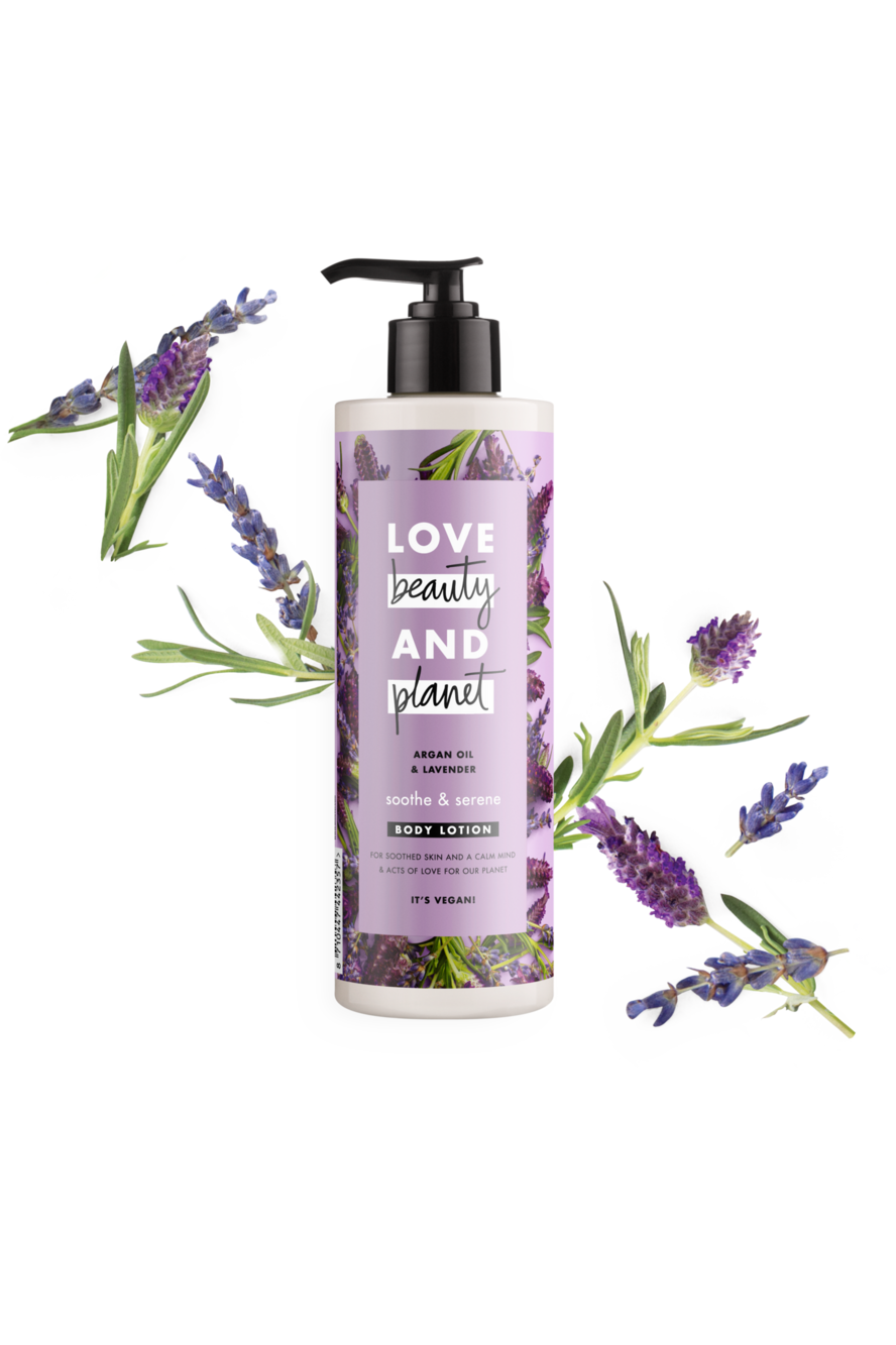 Buy Love Beauty And Planet Body Lotion Argan Oil & Lavender - 400ml in Pakistan