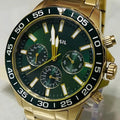 Buy Men's Chronograph Quartz Bannon Stainless Steel Green Dial 45Mm Watch in Pakistan