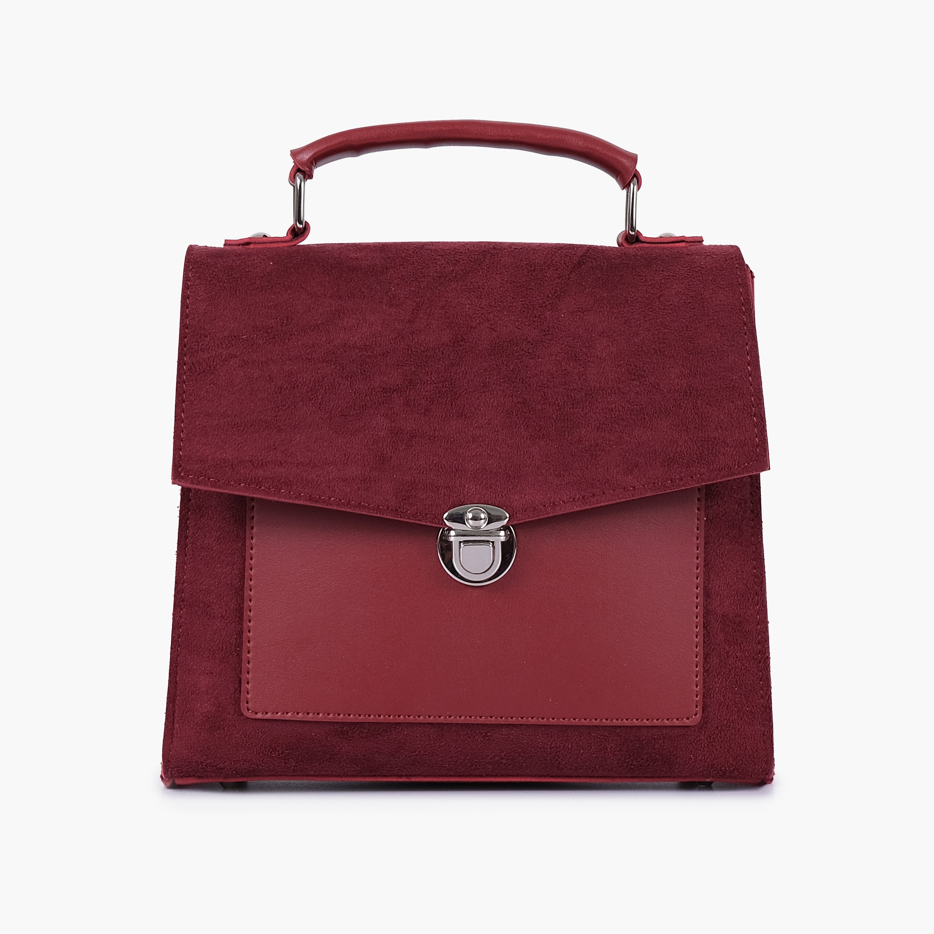 Maroon sales messenger bag