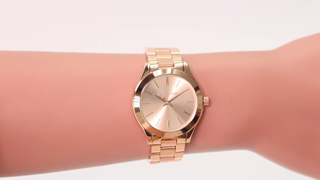 Buy Michael Kors Women’s Quartz Stainless Steel Rose Gold Dial 33mm Watch - MK3513 in Pakistan