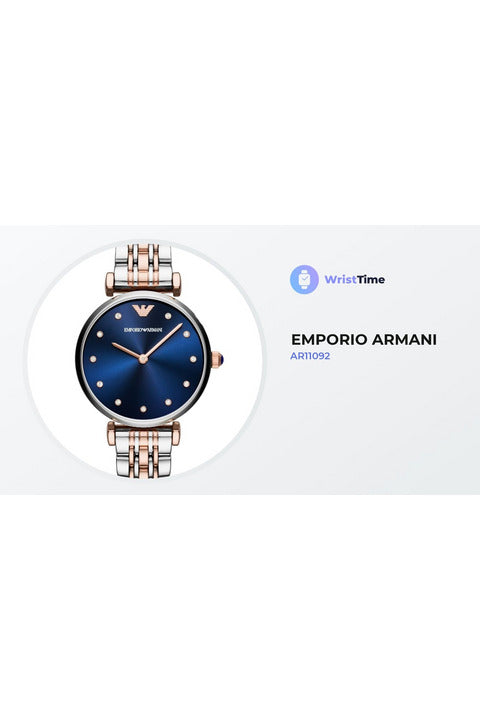 Buy Emporio Armani Women’s Quartz Stainless Steel Silver 32mm Watch AR11092 in Pakistan