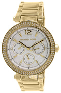 Buy Michael Kors Womens Quartz Parker Gold Stainless Steel White Dial 38mm Watch - Mk5780 in Pakistan