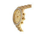 Buy Michal Kors Brinkley Gold-tone Dial Stainless Steel Chronograph Quartz Ladies Watch - Mk6187 in Pakistan