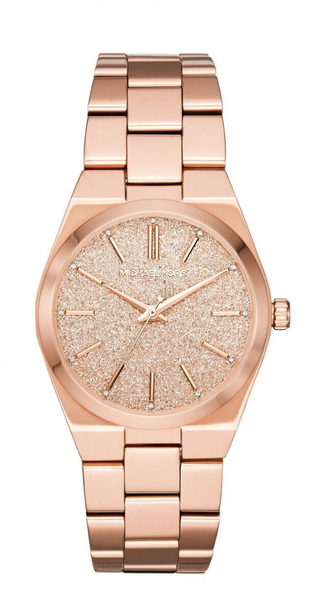 Buy Michael Kors Womens Quartz Channing Stainless Steel Rose Gold Dial 36mm Watch - Mk6624 in Pakistan