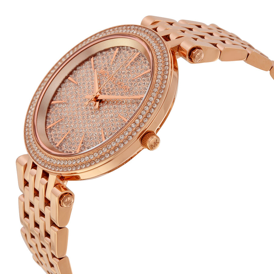 Buy Michael Kors Womens Quartz Darci Stainless Steel Rose Gold Dial 39mm Watch - Mk3439 in Pakistan