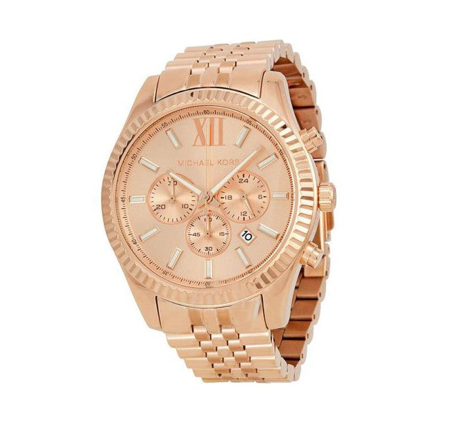 Buy Michael Kors Mens Quartz Stainless Steel Rose Gold Dial 45mm Watch - Mk8319 in Pakistan